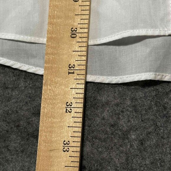 Ely Cattleman Shirt Mens 17.5/36 White Pearl Snap Long Sleeve‎ Western Cowboy - Picture 5 of 11